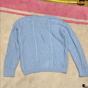 Edikted Sky Blue Crewneck Sweater